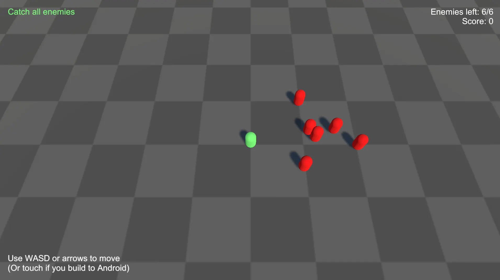 Screenshot of Saneject sample game